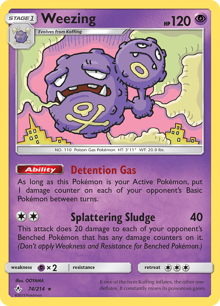Weezing SM10-74