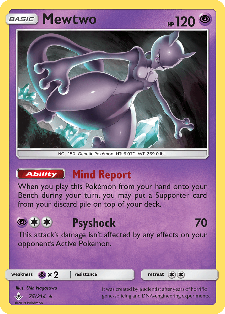 Mewtwo SM10-75