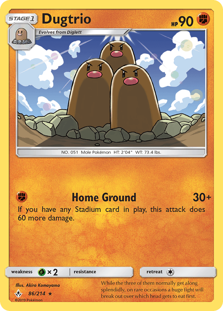 Dugtrio SM10-86