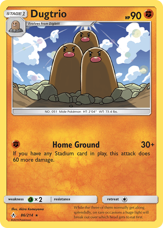 Dugtrio SM10-86