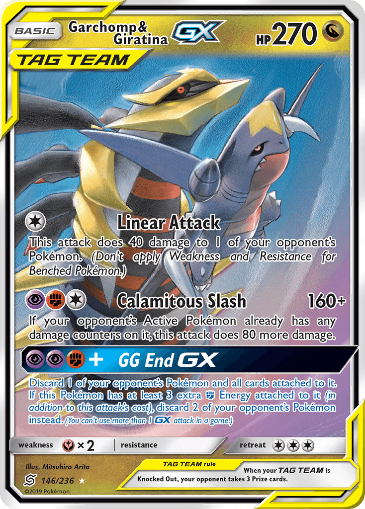 Garchomp & Giratina-GX SM11-146
