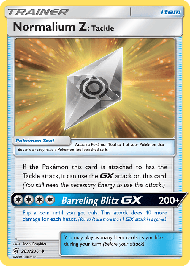 Normalium Z: Tackle SM11-203