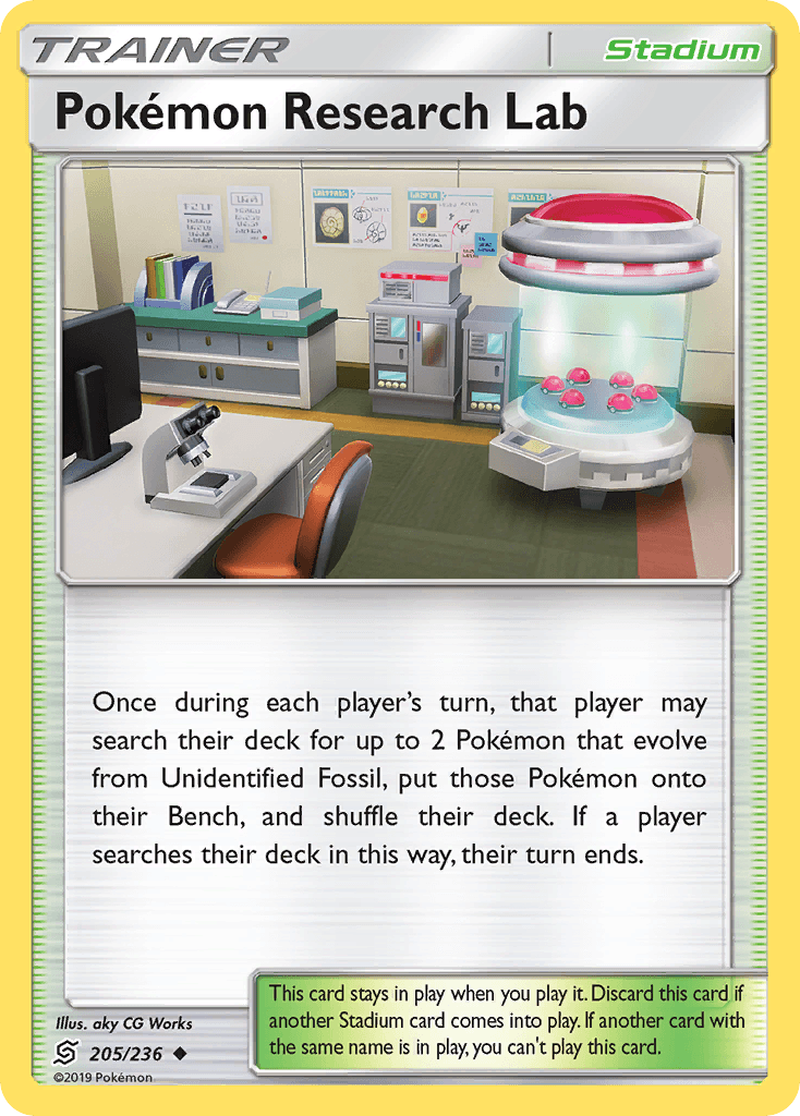 Pokémon Research Lab SM11-205