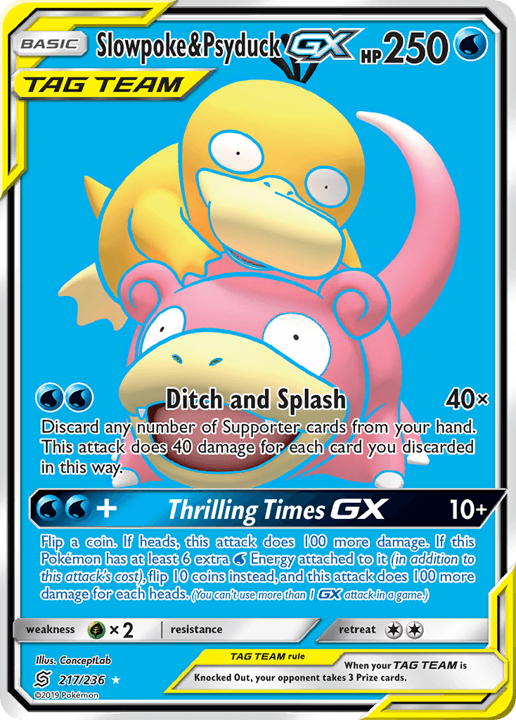 Slowpoke & Psyduck-GX SM11-217