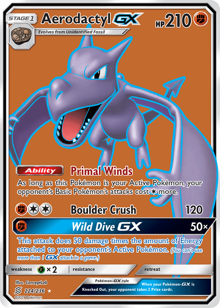 Aerodactyl-GX SM11-224