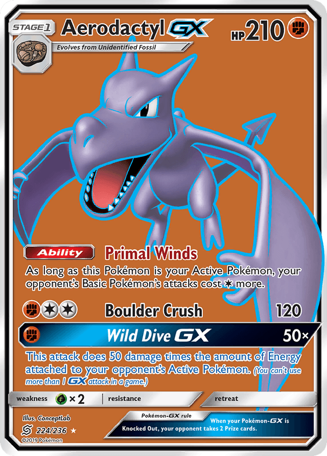 Aerodactyl-GX SM11-224