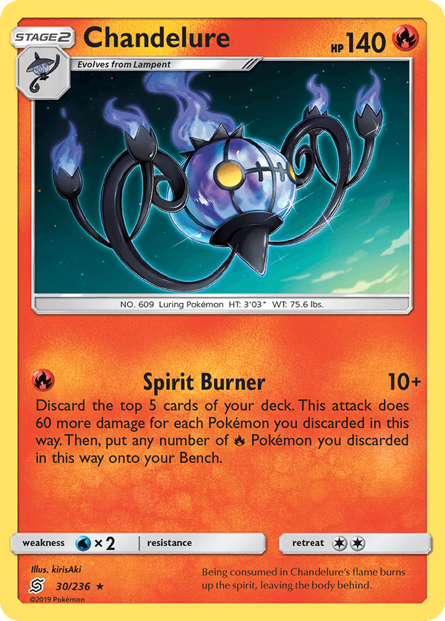 Chandelure SM11-30