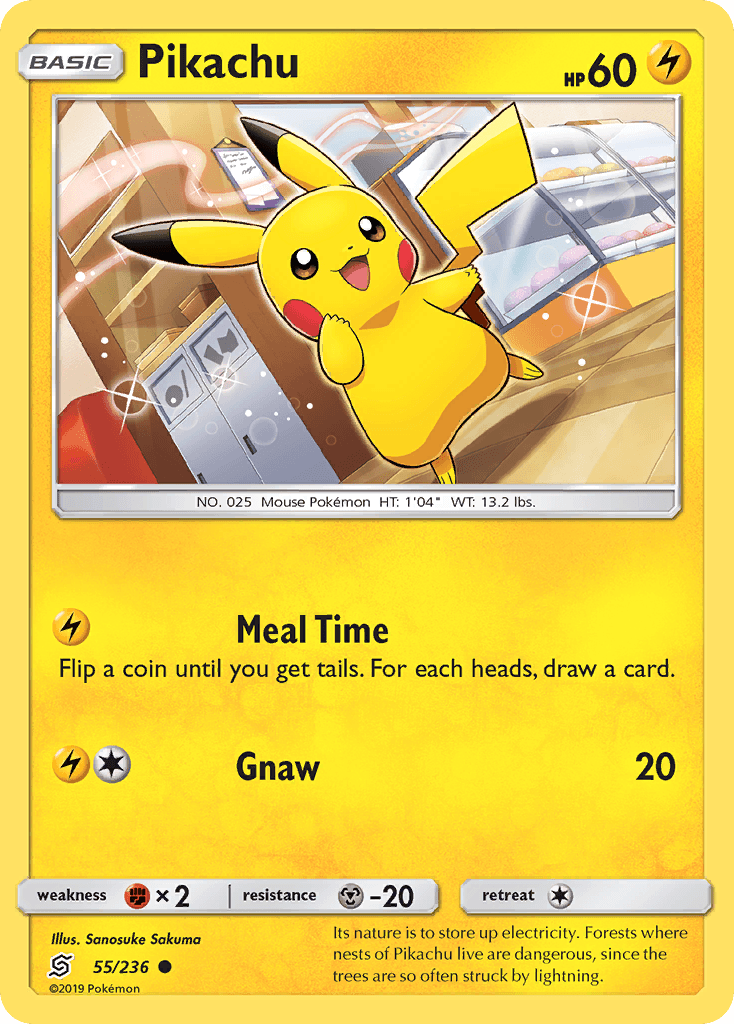 Pikachu SM11-55