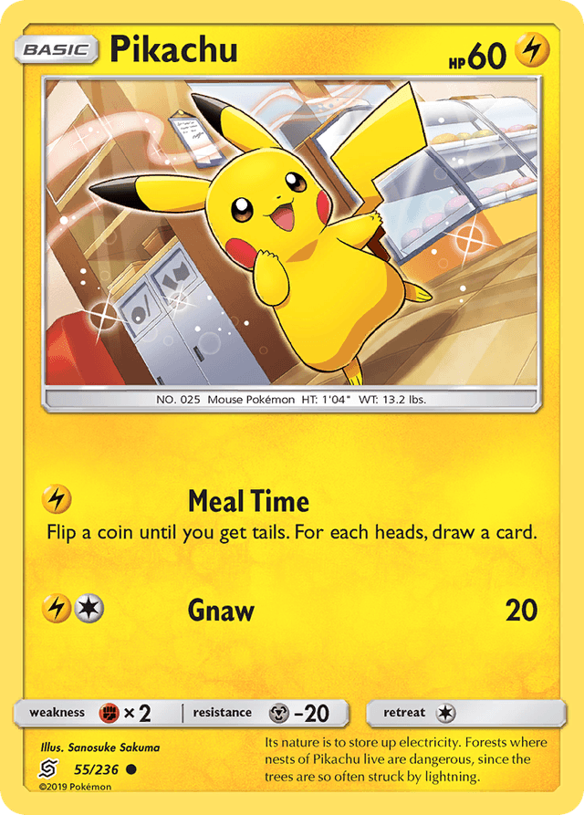 Pikachu SM11-55