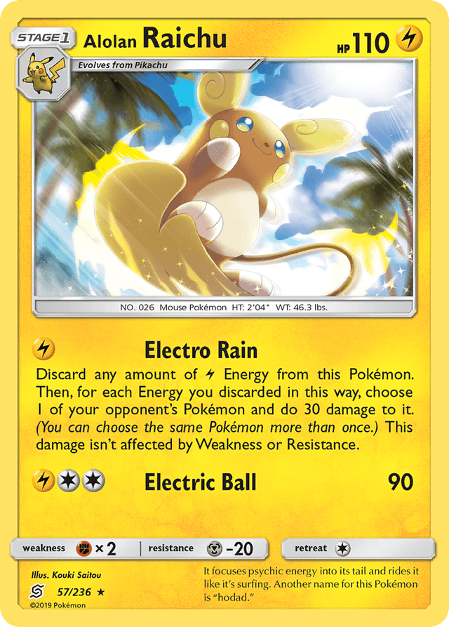 Alolan Raichu SM11-57