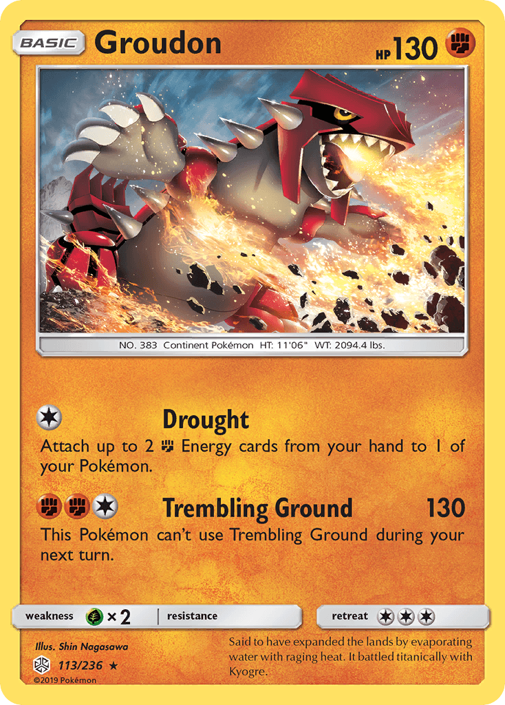 Groudon SM12-113