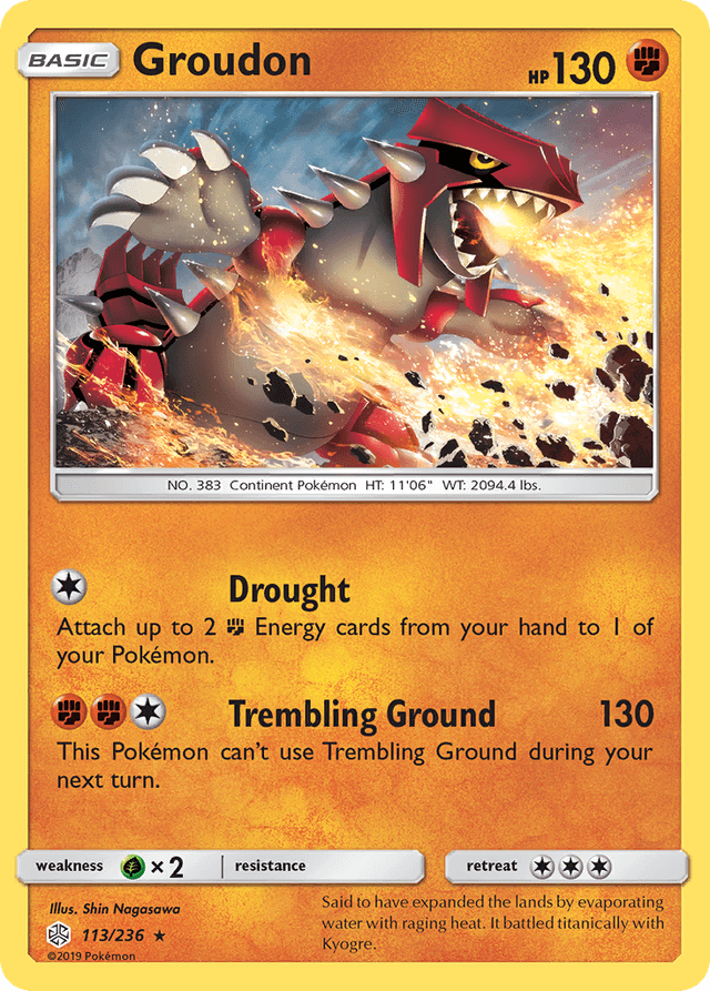 Groudon SM12-113