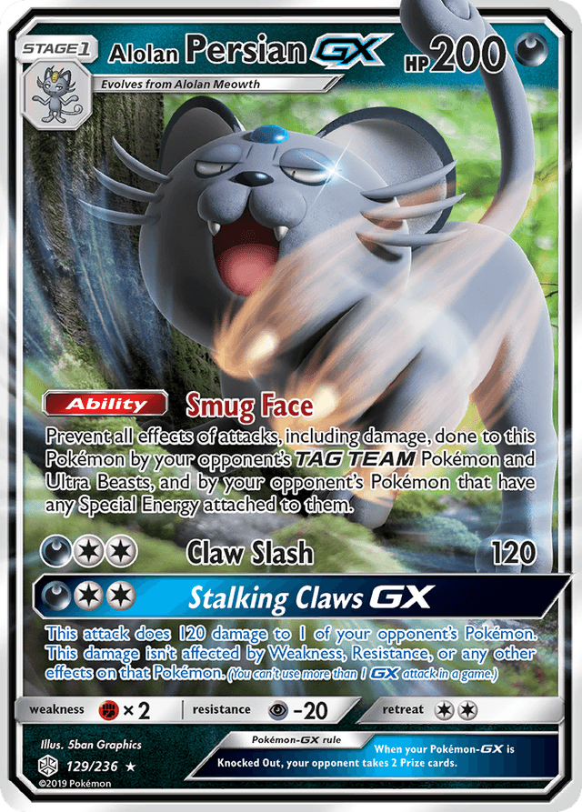 Alolan Persian-GX SM12-129