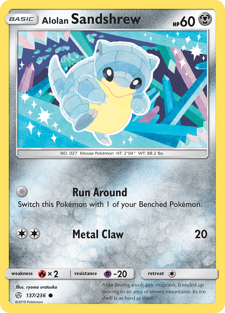 Alolan Sandshrew SM12-137