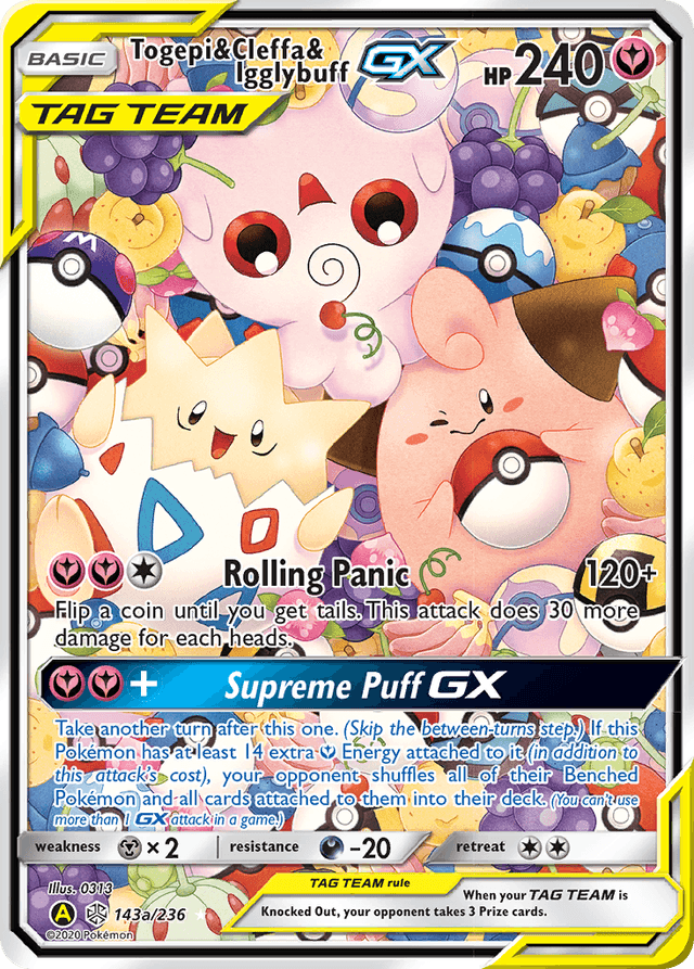 Togepi & Cleffa & Igglybuff-GX SM12-143a