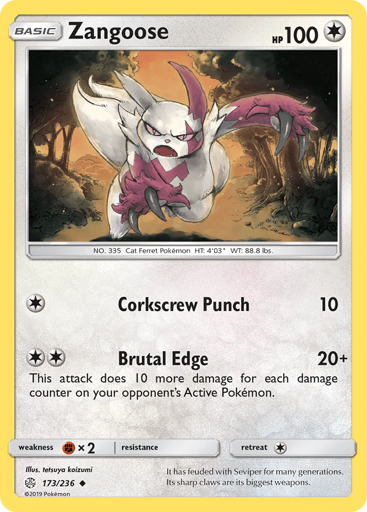 Zangoose SM12-173