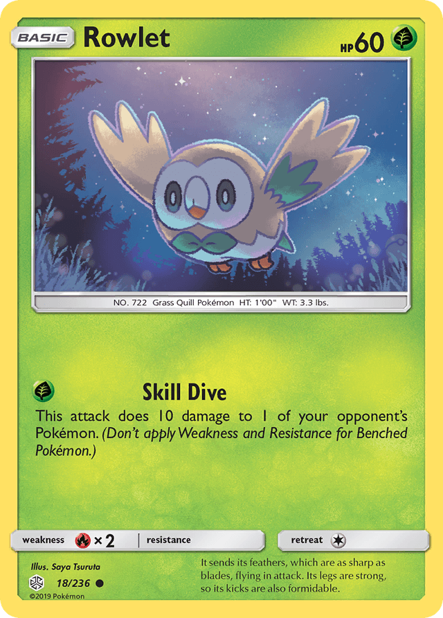 Rowlet SM12-18