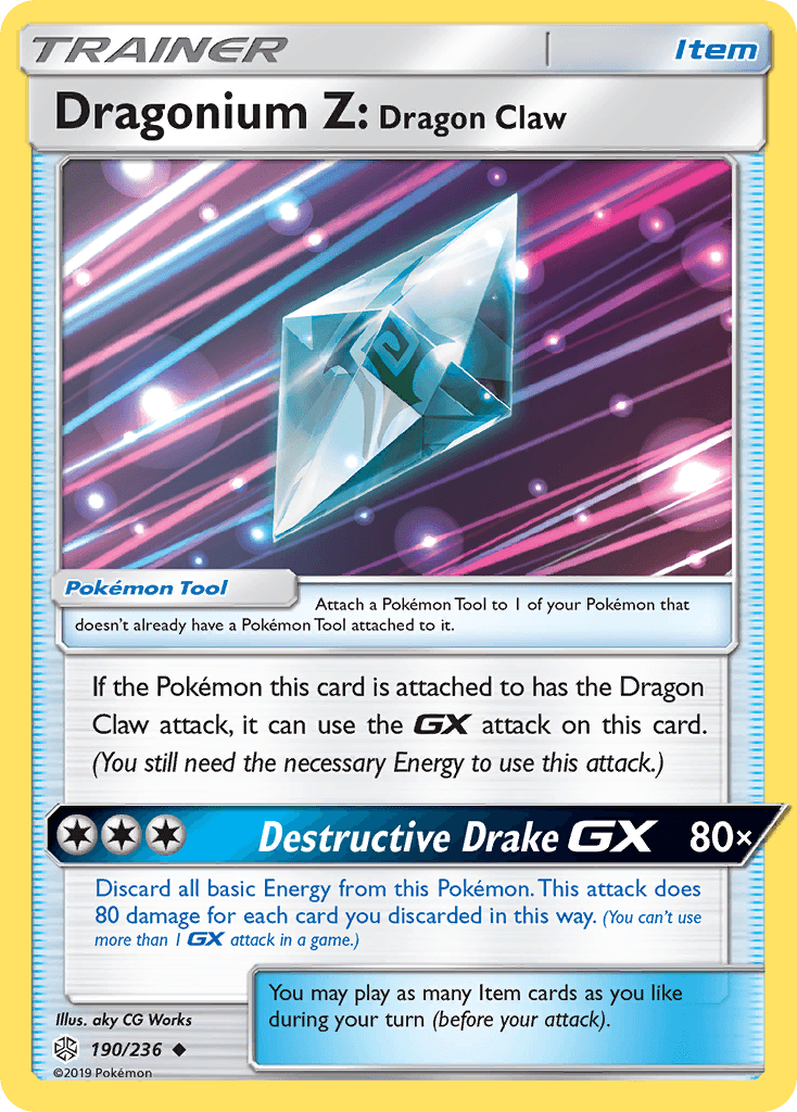 Dragonium Z: Dragon Claw SM12-190