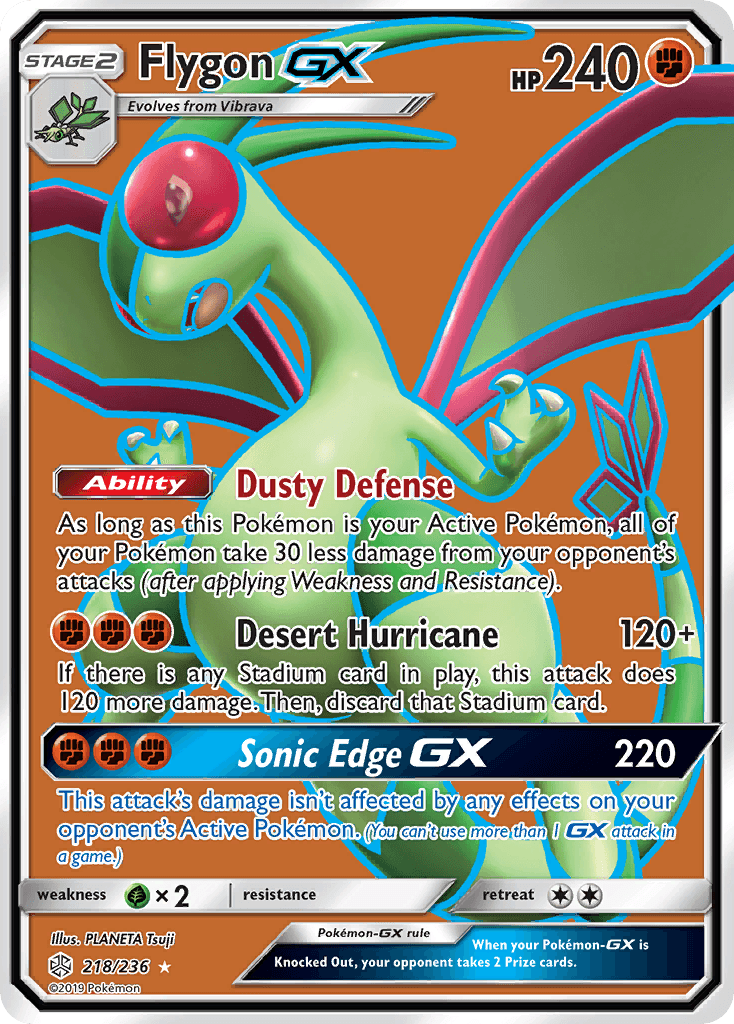 Flygon-GX SM12-218