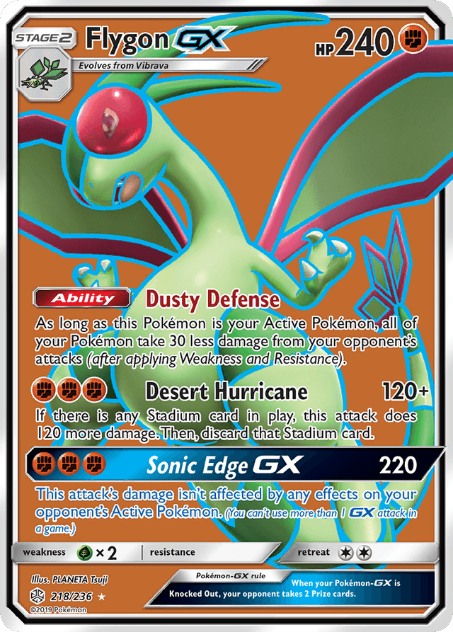 Flygon-GX SM12-218