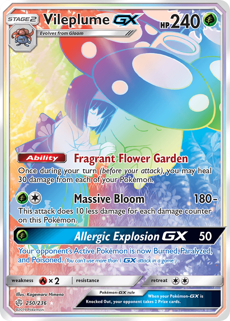 Vileplume-GX SM12-250