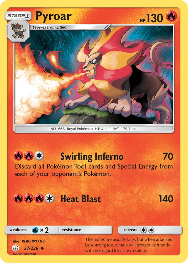 Pyroar SM12-37