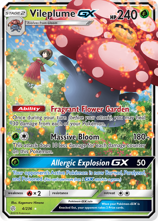 Vileplume-GX SM12-4