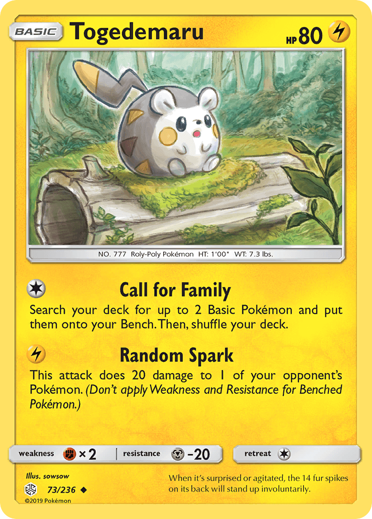 Togedemaru SM12-73