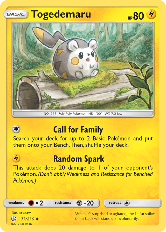 Togedemaru SM12-73