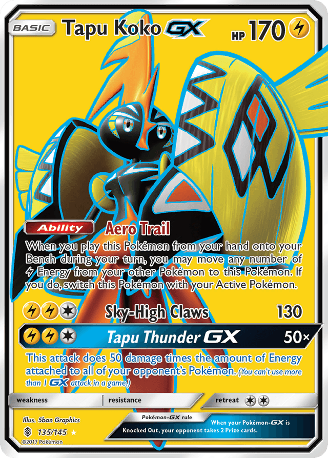 Tapu Koko-GX SM2-135