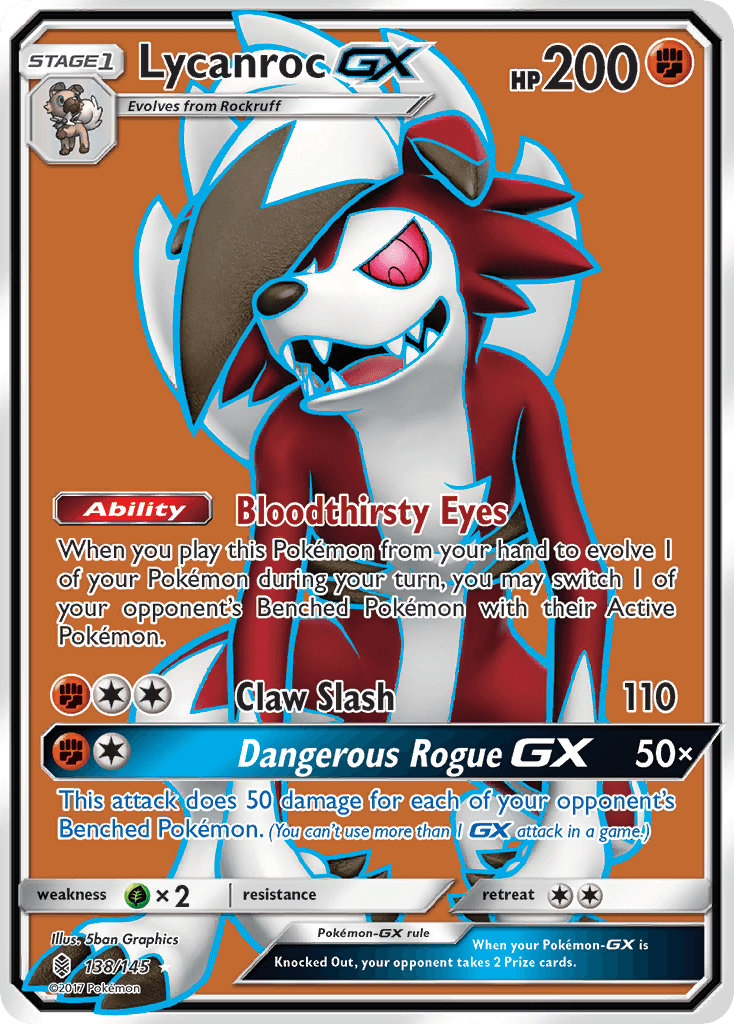 Lycanroc-GX SM2-138