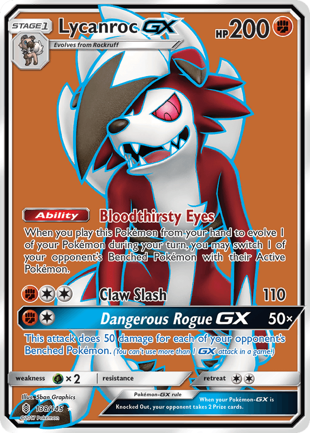 Lycanroc-GX SM2-138