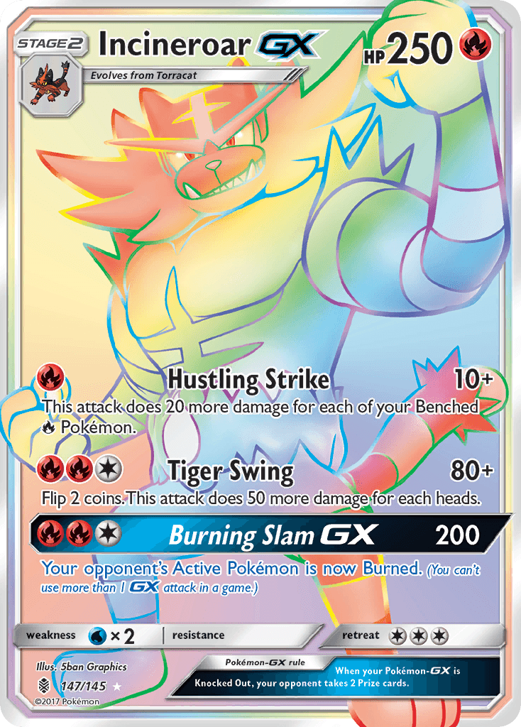 Incineroar-GX SM2-147