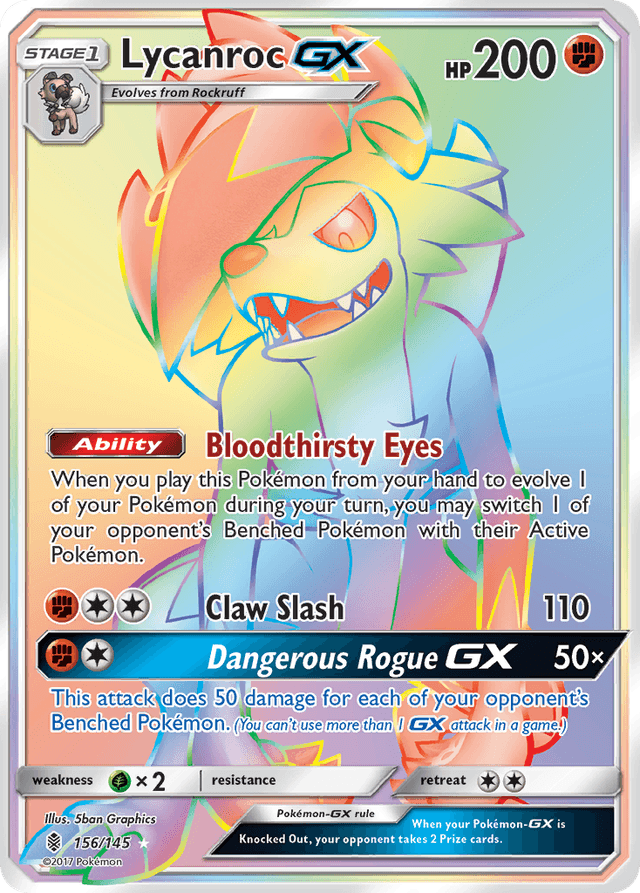 Lycanroc-GX SM2-156
