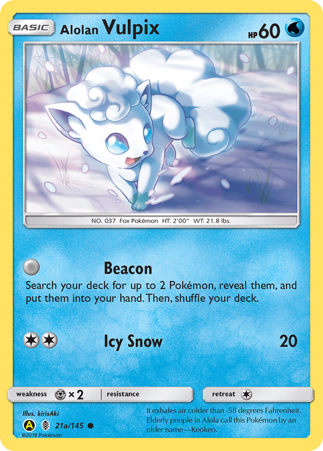Alolan Vulpix SM2-21a