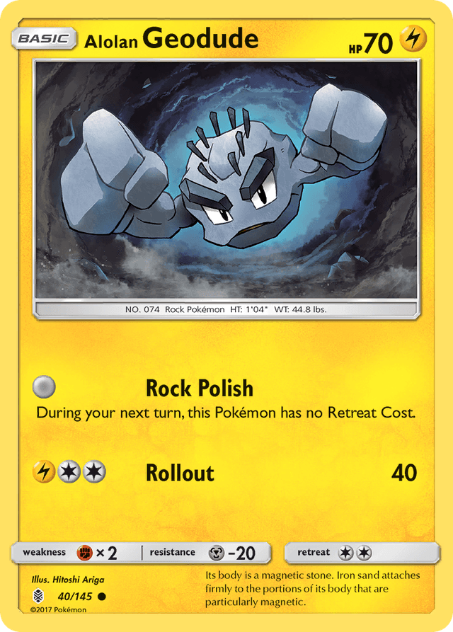 Alolan Geodude SM2-40