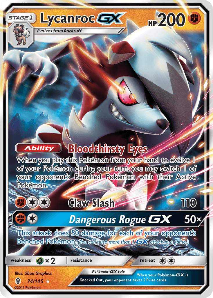 Lycanroc-GX SM2-74