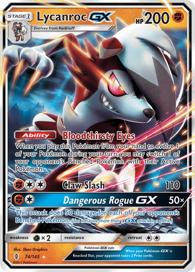 Lycanroc-GX SM2-74