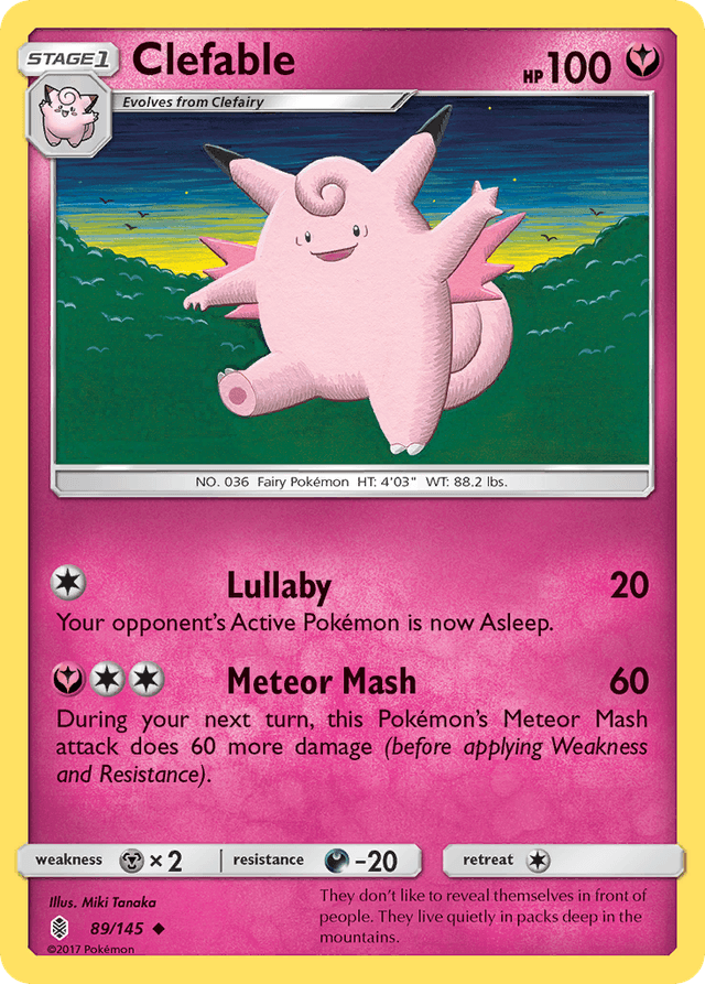 Clefable SM2-89