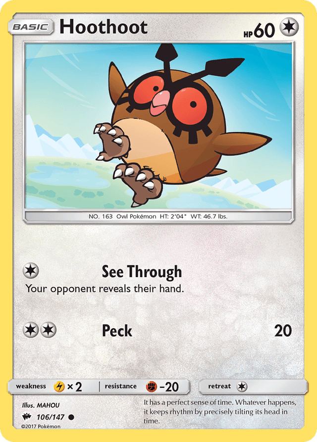 Hoothoot SM3-106