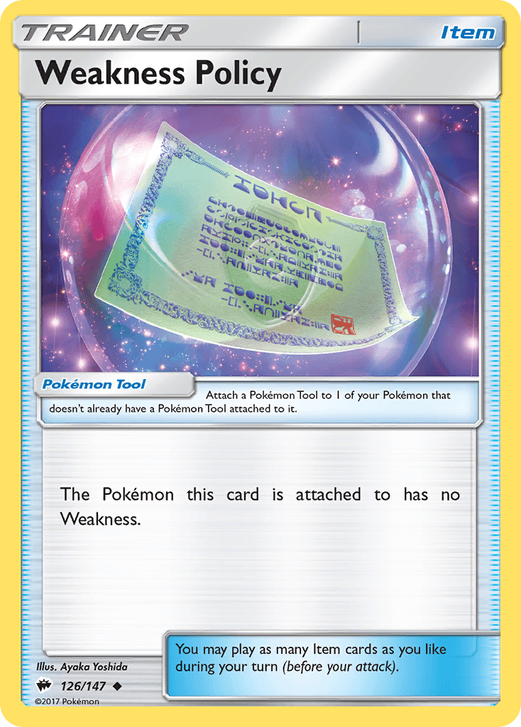 Weakness Policy SM3-126