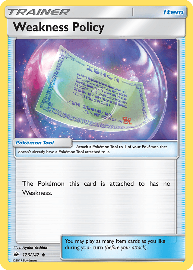 Weakness Policy SM3-126