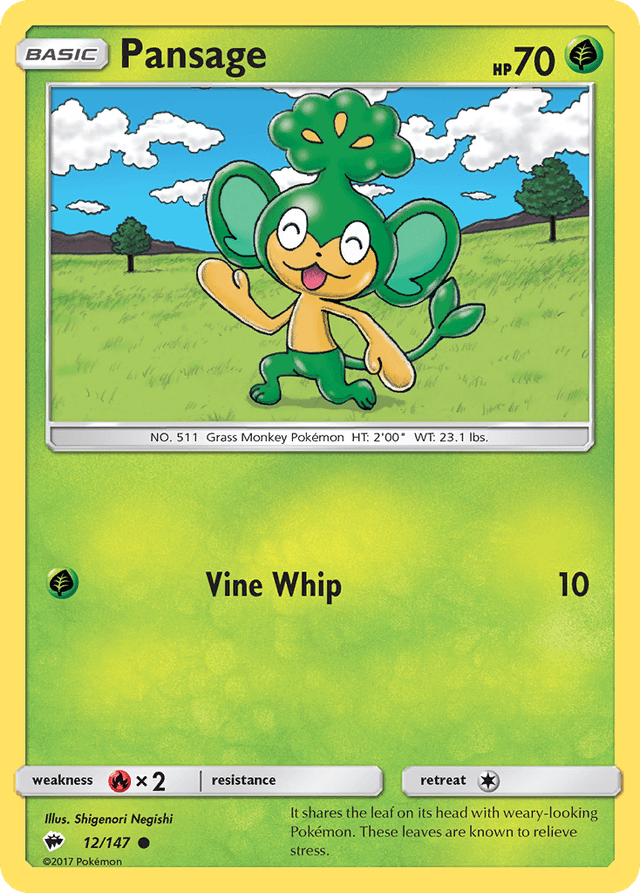 Pansage SM3-12