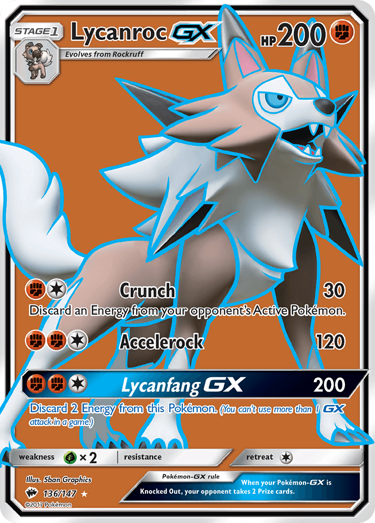 Lycanroc-GX SM3-136