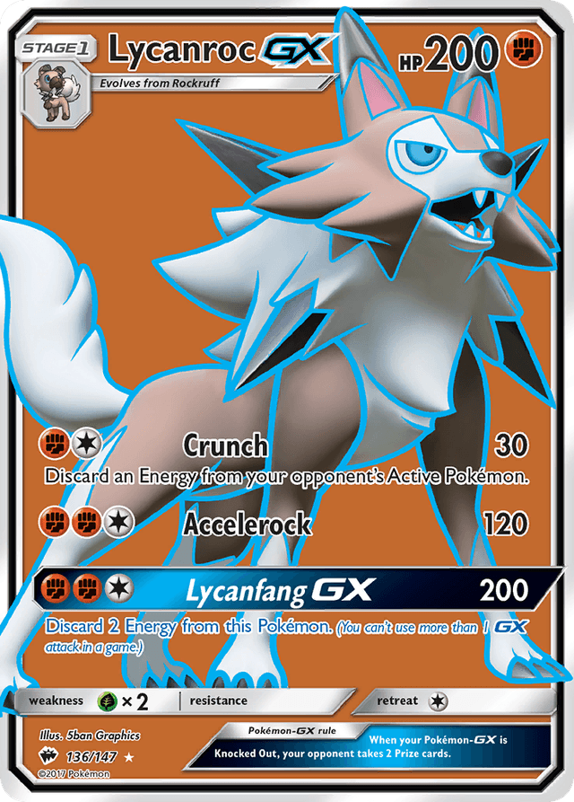 Lycanroc-GX SM3-136