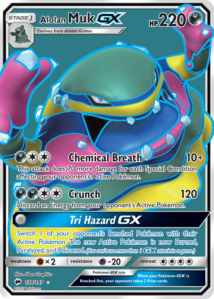 Alolan Muk-GX SM3-138