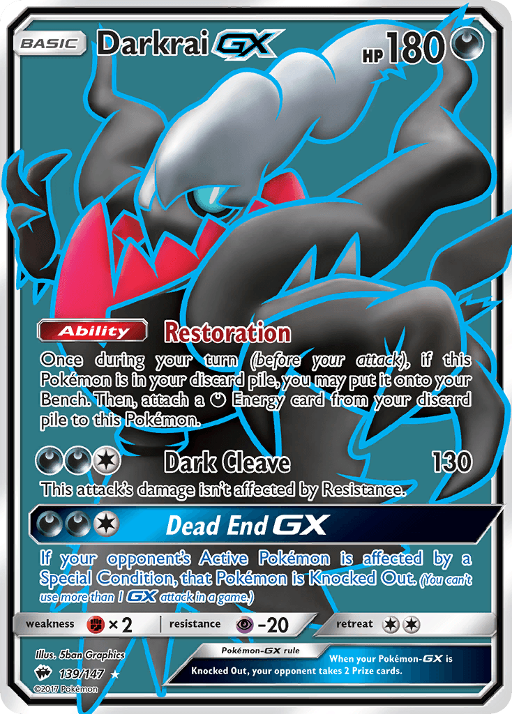 Darkrai-GX SM3-139
