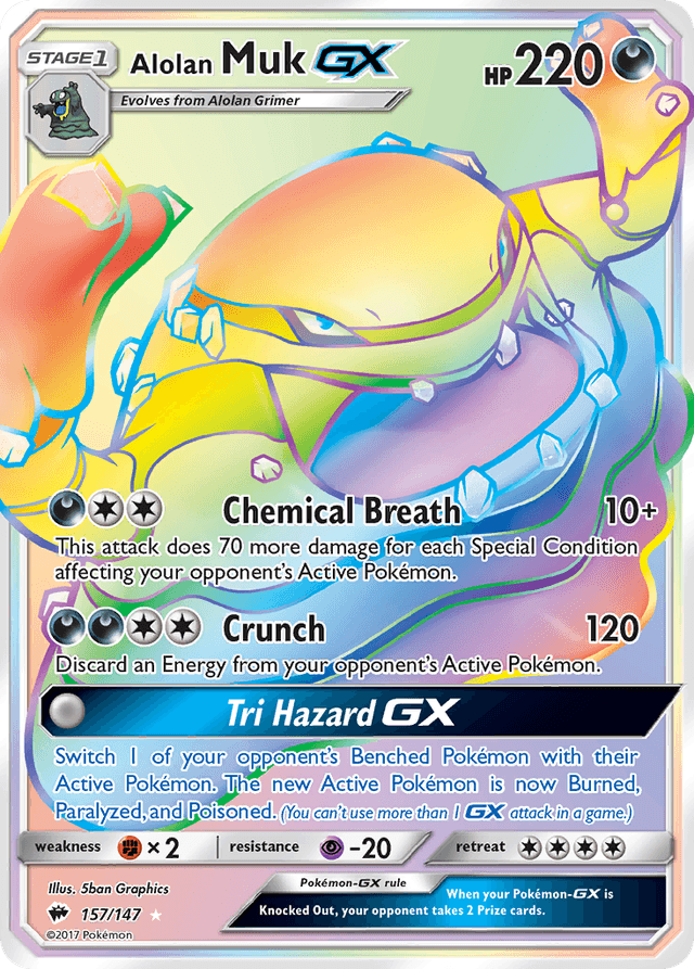 Alolan Muk-GX SM3-157