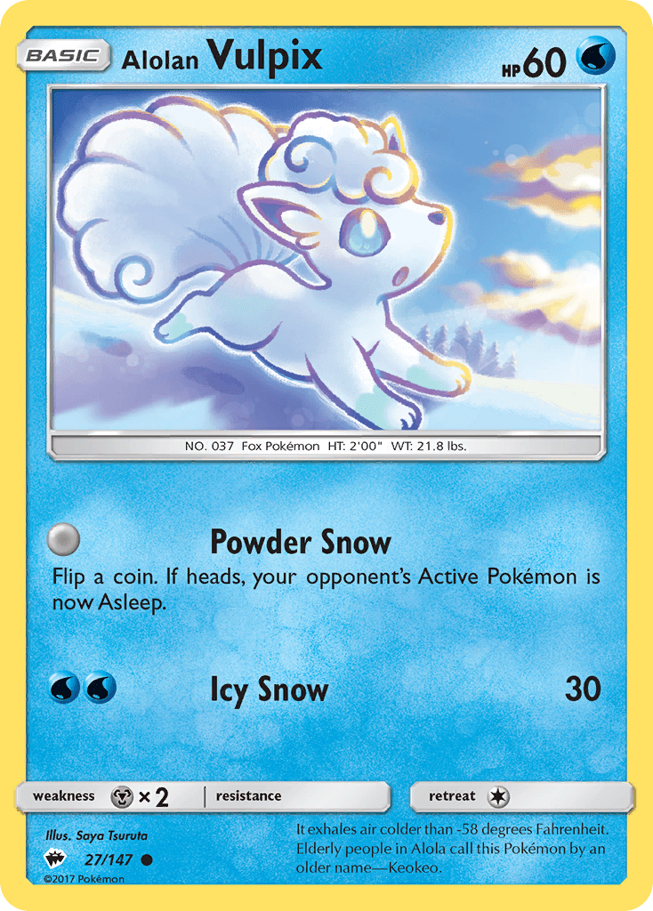 Alolan Vulpix SM3-27
