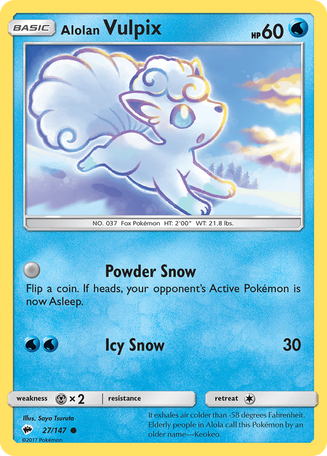 Alolan Vulpix SM3-27
